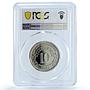 Spitzbergen 10 tk Fukushima Nuclear Disaster Probe PR 69 PCGS CuNi coin 2011