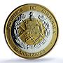 Guatemala 10 quetzales Quetzal PE X#2c.1 Bird Tower PR67 PCGS trimetal coin 1995