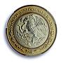 Mexico 10 pesos Millennium Aztec Rev. KM-636 Genuine UNC PCGS bimetal coin 2000