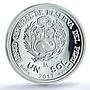 Peru 1 sol St. Rose of Lima KM-407 Anniversary PR 70 PCGS silver coin 2017
