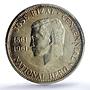 Philippines 1/2 peso Jose Rizal KM-191 Anniversary MS 64 PCGS silver coin 1961