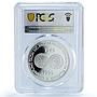 Philippines 500 piso Central Bank KM-275 Building PR 69 PCGS silver coin 1999