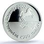 Slovenia 2500 tolarjev Chess Olympiad KM-48 Horse PR 69 PCGS silver coin 2002