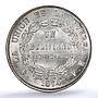Bolivia 1 boliviano Republic KM.160.1 MS 63 PCGS silver coin 1874