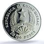 Guinea-Bissau 20000 pesos Cabral Deposed KM-26 PR 62 PCGS silver coin 1990