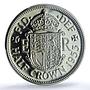Great Britain 1/2 crown Elizabeth II KM-893 S- 4137 PR 65 PCGS CuNi coin 1953
