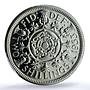 Britain 2 shillings / 1 florin Elizabeth II KM-892 S-4138 PR 64 PCGS coin 1953