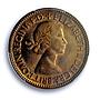 Great Britain 1/2 penny Elizabeth II KM-882 S-4155 PR 65 PCGS bronze coin 1953