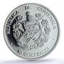 Guatemala 10 quetzales Piefort PE X-P4 Bird Tower PR 66 PCGS silver coin 1995