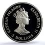 Cayman Islands 5 dollars Save Children KM-102 UNICEF PR 68 PCGS silver coin 1989