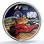 Singapore 50 dollars F1 Formula One Grand Prix KM-288 Car PR68 PCGS Ag coin 2008