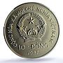 Vietnam 10 dong Orangutan KM-28 Wildlife Fauna Monkey MS 69 PCGS CuNi coin 1987