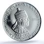 Ethiopia 5 dollars Emperor Menelik II KM-50 PR 66 PCGS silver coin 1972