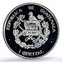 Guatemala 1 quetzal Colibri Piefort RE X-P2 Bird PR 66 PCGS silver coin 1995