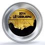 Luxembourg 5 euros Reinette KM-135 Flora Apple Tree PR 70 PCGS silver coin 2014