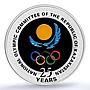 Kazakhstan 100 tenge Olympic Committee KM-338 Sports PR 70 PCGS silver coin 2017