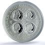 Turks and Caicos 20 crowns George III Obverses KM-18 PR 69 PCGS silver coin 1977