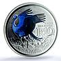 South Africa 10 rand Blue Crane KM-631 Fauna Bird PR 70 PCGS silver coin 2017