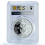 South Africa 2 rand Polymer Putty KM-699 Space PR 70 PCGS silver coin 2019