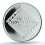 Slovenia 5000 tolarjev Slovene Film KM-62 Cinema Art PR 69 PCGS silver coin 2005