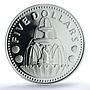 Barbados 5 dollars Elizabeth II KM-16a Fountain PR 69 PCGS silver coin 1983