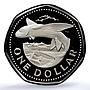 Barbados 1 dollar Elizabeth II KM-14 Fish PR 70 PCGS CuNi coin 1983