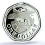 Barbados 1 dollar Elizabeth II KM-14 Fish PR 70 PCGS CuNi coin 1983
