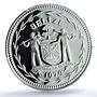 Belize 1 dollar Elizabeth II KM-43a Parrot Bird PR 70 PCGS silver coin 1979