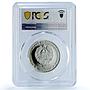 Transnistria 100 roubles Anton Golovaty KM-177 PL 70 PCGS silver coin 2007