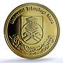 Malaysia 1 ringgit Mara University KM-141 Education PR 70 PCGS brass coin 2006