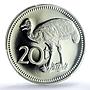 Papua New Guinea 20 toea Elizabeth II KM-5 Cassowary PR 70 PCGS CuNi coin 1983