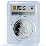 Bahamas 5 dollars Golf Hole in One KM-155 Sports PR 69 PCGS silver coin 1994