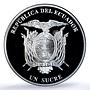 Ecuador 1 sucre Cuenca Cathedral KM-121 Religion Church PR 69 PCGS Ag coin 2007