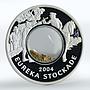 Australia 1 dollar 150th Anniversary Eureka Stockade silver coin 2004