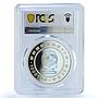 Japan 1000 yen Shinkansen Hologram Y#210 Train PR 70 PCGS silver coin 2014
