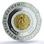 Kazakhstan 500 tenge Satyr Mask Gilt KM-143 Nomads PR 69 PCGS silver coin 2009