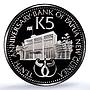 Papua New Guinea 5 kina Central Bank KM-23a Building PR 69 PCGS silver coin 1983