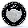 Palau 5 dollars Lionfish KM-756 Marine Life Fauna PR 69 PCGS silver coin 2016