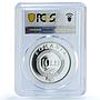 Romania 10 lei Francophonie Organisation KM-475 PR 70 PCGS silver coin 2020