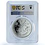 Ireland 15 euros Ernest Walton KM-87 Science Physics PR 69 PCGS silver coin 2015