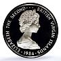 British Virgin Islands 50 cents Elizabeth II KM-5 Bird PR 69 PCGS CuNi coin 1984