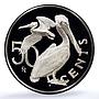 British Virgin Islands 50 cents Elizabeth II KM-5 Bird PR 69 PCGS CuNi coin 1984