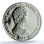 British Virgin Islands 50 cents Elizabeth II KM-5 Bird PR 69 PCGS CuNi coin 1984