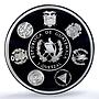 Guatemala 1 quetzal Ibero-American Railways KM-297 Train PR 70 PCGS Ag coin 2019