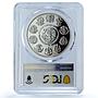 Mexico 1 onza Libertad Angel of Independence KM-639 PR 64 PCGS silver coin 2002