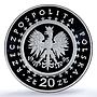Poland 20 zlotych Lazienkach Palace Y#296 Swan Bird PR 69 PCGS silver coin 1995
