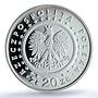Poland 20 zlotych Lazienkach Palace Y#296 Swan Bird PR 69 PCGS silver coin 1995