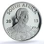 South Africa 1 rand Nelson Mandela Mqhekezweni PR 70 PCGS silver coin 2013