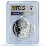 Ukraine 10 hryvnias Whitsunday KM-225 Religion PR 69 PCGS silver coin 2004