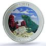 Aruba 5 florins Yuwana KM-68 Wildlife Fauna Lizard PR 70 PCGS silver coin 2021